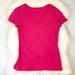 Anthropologie Tops | Anthropologie Three Dots Pink V Neck T Shirt | Color: Pink | Size: M