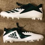Adidas Shoes | Adidas Freak X Carbon Football Cleats Sz18 | Color: Green/White | Size: 18