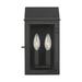 Visual Comfort Studio Collection Chapman & Myers Hingham 12 Inch Tall 2 Light Outdoor Wall Light - CO1252TXB