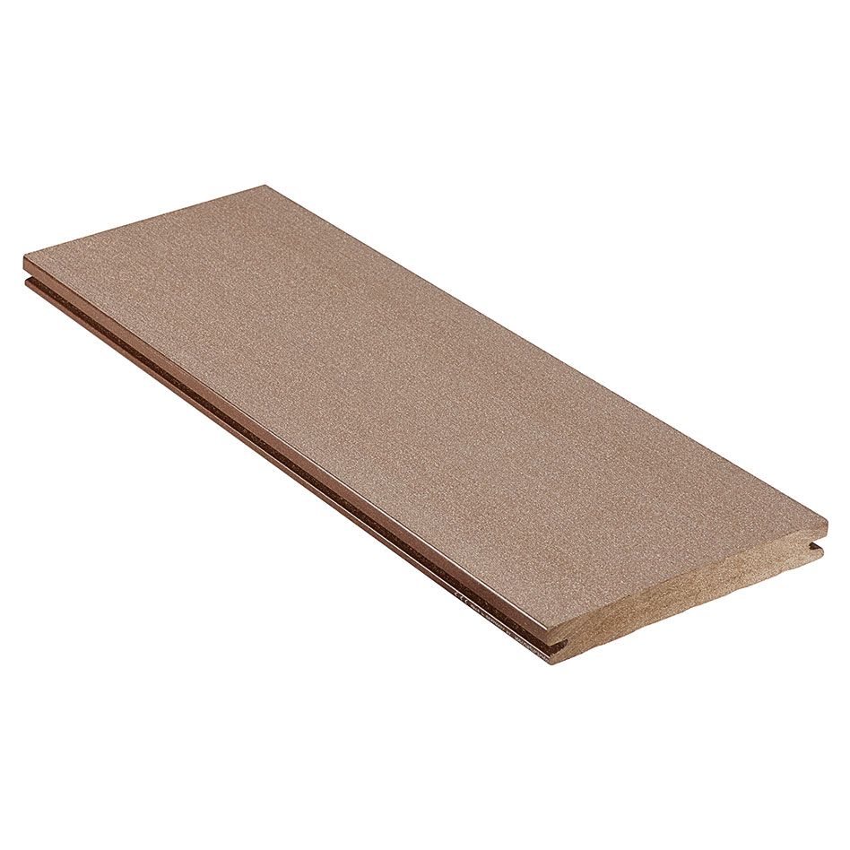 NATURinFORM WPC-Terrassendiele 21x162 mm DIE URBANE Massivdiele tabak, 5000 mm Image