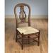 Ophelia & Co. Griswold Queen Anne Back Side Chair Wicker/Rattan in Brown | 45 H x 20 W x 21 D in | Wayfair C2185D6EE62E4A3D8B2C90735BFFDF87