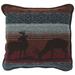 Loon Peak® Gartner Geometric Throw Pillow Polyester/Polyfill/Wool Blend/Wool | 20 H x 20 W x 7 D in | Wayfair 66A23228A79E4212B7EE2A84C003C1C2