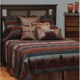 Loon Peak® Gaskill Deer Meadow II Bedspread in Brown/Red | Super Queen Bedspread | Wayfair 9A2A3106CE8A4AAF9C3F68153CAFC3BB