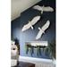 Phillips Collection Animals Soaring Eagle Wall Décor in Gray | 30 H x 73 W x 7 D in | Wayfair PH94502