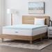 Lucid Comfort Collection 3" Gel & Aloe Memory Foam Mattress Topper Gel Memory Foam/Memory Foam | 73 H x 51.5 W in | Wayfair LU30FF30GT