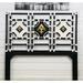 Bayou Breeze Arjun Queen Open-Frame Headboard Wicker/Rattan in Black/White | 60 H x 62 W x 3 D in | Wayfair 0A6E975A023C41959890E9D7C3603D30