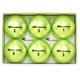 Chromax Golfbälle Metallic M5, bunt - 6 Stück, BCM56-GRN, grün