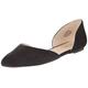 NINE WEST Damen Raumschiff D'orsay Ballerinas, Schwarz, 40.5 EU