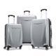 Samsonite Winfield 3 DLX Hardside Erweiterbares Gepäck mit Spinnern, Silber, 3-Piece Set (20/25/28), Winfield 3 DLX Hartschalengepäck mit Spinnern