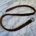 American Eagle Outfitters Accessories | American Eagle Brown Leather Braided Belt | Color: Brown | Size: Os