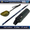 5m Baiting Spoon and Handle Boilies Bait Carp Fishing Tackle With Net Float