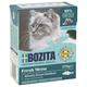 6x370g Haddock Bozita Chunks in Jelly Wet Cat Food