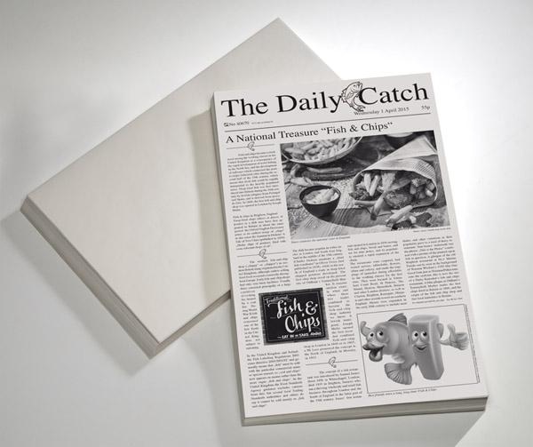 APS 40670 Wachspapier -SNACKHOLDER- 42 x 25 cm Image