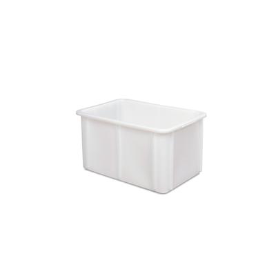 BRB Schwerlastbehälter im Euroformat, weiß, lebensmittelecht, LxBxH 600 x 400 x 320 mm, 60 Liter Image