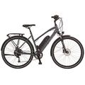 Prophete E-Bike Entdecker für Damen und Herren, Trekking Elektrofahrrad 28", BLAUPUNKT Hinterrad-Motor, 8-Gang, RH 50 cm