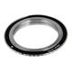 Fotodiox Lens Mount Adapter Compatible with Nikon Nikkor F Mount D/SLR Lens on Canon EOS (EF, EF-S) Mount D/SLR Camera Body - with Gen10 Focus Confirmation Chip