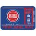 WinCraft Detroit Pistons 20'' x 30'' Personalized Floor Mat