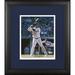 Gleyber Torres New York Yankees Framed Autographed 8" x 10" Hitting Photograph with Suede Matting