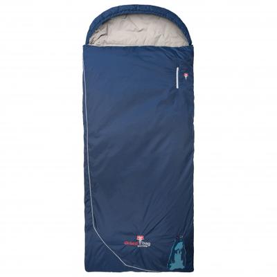 Grüezi Bag - Biopod Wolle Murmeltier Comfort - Kunstfaserschlafsack Gr 191 cm Zip: Left Blau Image