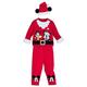 Disney Mickey Mouse and Pluto Santa Suit Set for Baby Size 6-9 MO Multi