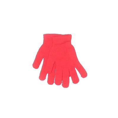 Gloves: Red Solid Accessories