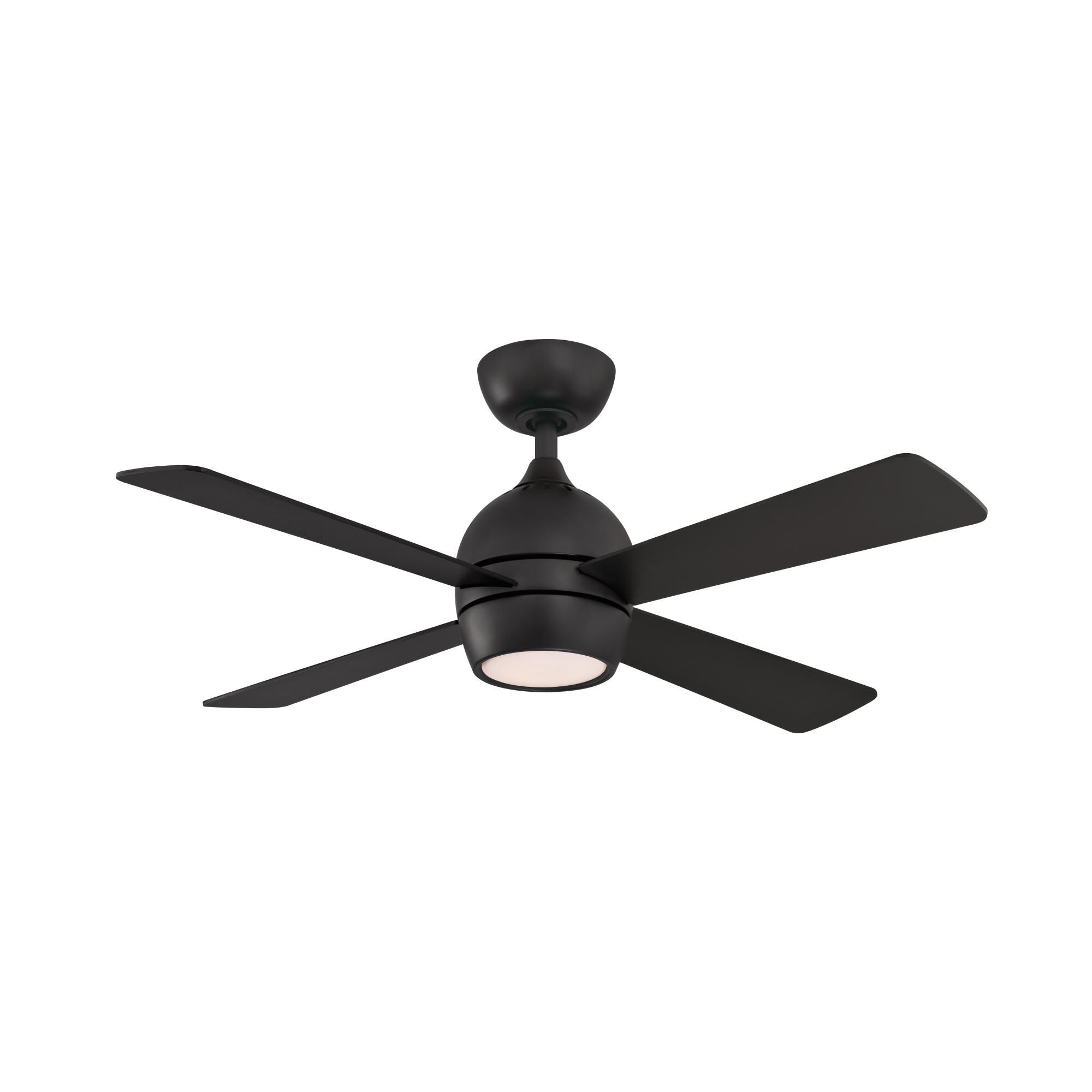 Fanimation Kwad 44 Inch Ceiling Fan with Light Kit - FP7644BL