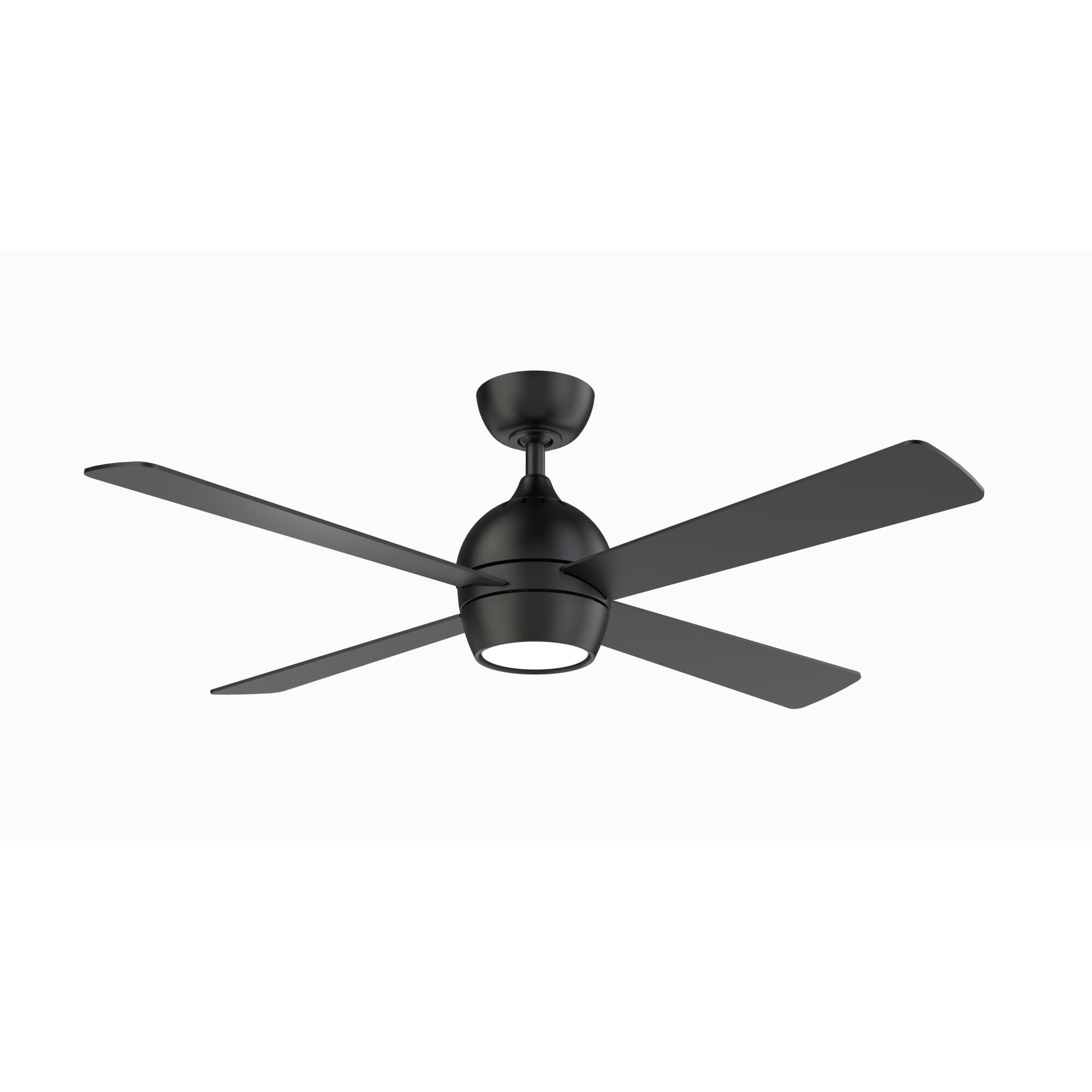 Fanimation Kwad 52 Inch Ceiling Fan with Light Kit - FP7652BL