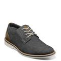 Nunn Bush Barklay Canvas Plain Toe - Mens 9 Grey Oxford Medium