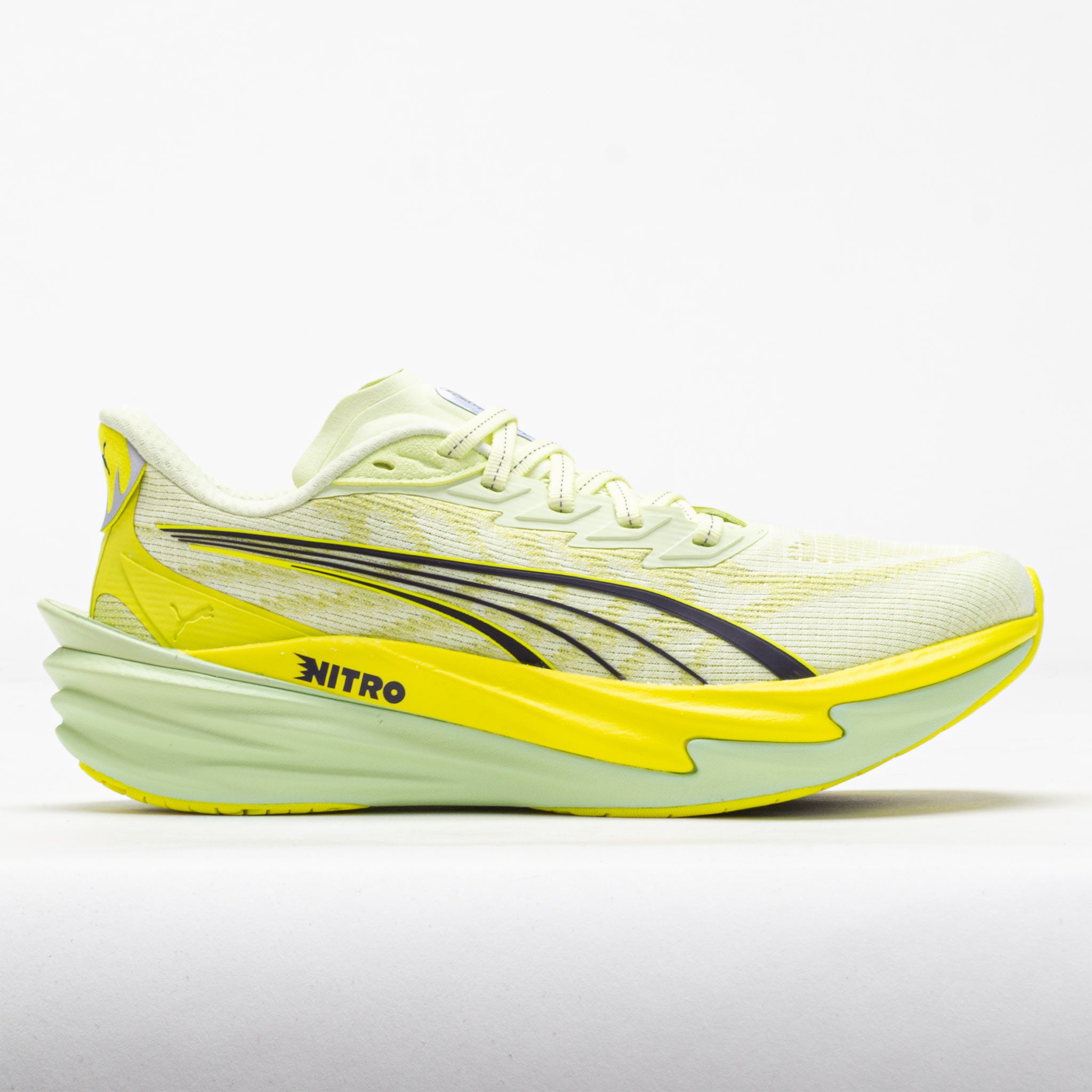 Puma Deviate NITRO 4 Women's Running Shoes Apple Spritz/Lux Lime