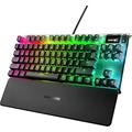 SteelSeries Apex Pro TKL HyperMagnetic Gaming-Tastatur – Die weltweit schnellste Tastatur – Anpassbares Ansprechverhalten – TKL – OLED-Bildschirm – PBT-Keycaps – USB-A – Englisch Tastatur (QWERTY)