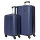 Travelers Club Cosmo, Navy Blue - 2 Piece Set (28"/20")