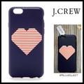 J. Crew Accessories | J. Crew Heart Iphone 6 Case | Color: Blue/Red/White | Size: Iphone 6