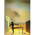The Ghost of Vermeer Salvador Dali - Film Movie Poster - Best Print Art Reproduction Quality Wall Decoration Gift - A0 Poster (40/33 inch) - (119/84 cm) - Glossy Thick Photo Paper