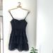 American Eagle Outfitters Dresses | American Eagle Black Ruffle Cocktail Dress | Color: Black | Size: 2