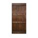 Barn Door - Calhome Paneled Wood Painted Barn Door without Installation Hardware Kit Wood in White | 84 H x 36 W in | Wayfair DOOR-DIY-04-36B
