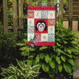 Caroline's Treasures Boston Terrier 2-Sided Polyester 15 x 12 in. Garden Flag in Red | 15 H x 11.5 W in | Wayfair CK5216GF