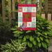 Caroline's Treasures Boston Terrier 2-Sided Polyester 15 x 12 in. Garden Flag in Red/Brown | 15 H x 11.5 W in | Wayfair CK5226GF