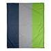 East Urban Home Minnesota Basketball Fleece Blanket Microfiber/Fleece/Microfiber/Fleece in Green/Gray/Blue | 60 W in | Wayfair