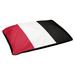 East Urban Home Los Angeles Outdoor Pillow Metal in Red/White/Black | Extra Large (50" W x 40" D x 17" H)) | Wayfair