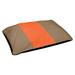 East Urban Home San Francisco Baseball Dog Pillow Polyester in Orange | 9.5 H x 28 W x 18 D in | Wayfair E905BF91A62946D3AEEA6131873AE8A6