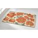 Green/Orange 24 x 0.25 in Area Rug - Floral Handmade Hooked Wool Orange/Beige/Green Area Rug Wool Home Furnishings by Larry Traverso | Wayfair