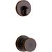 Kwikset Pismo Single Cylinder Interior Knob Set (Exterior Portion Sold Separately) in Brown | 2.63 H x 2.86 W x 2.41 D in | Wayfair 971PSK RDT 11P