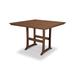 POLYWOOD® Nautical Trestle Bar Outdoor Table Plastic in Brown | 42 H in | Wayfair PLB85-T2L1TE