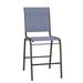 Telescope Casual Reliance Stacking Patio Dining Side Chair Sling in Gray | 46 H x 21 W x 28 D in | Wayfair 8L9T21401