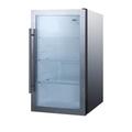 Summit Appliance Outdoor Refrigeration 3.1 Cubic Feet cu. ft. Convertible Mini Fridge, Stainless Steel | 33 H x 19 W x 18.57 D in | Wayfair