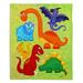 Isabelle & Max™ Dodd Dinosaur Jumble Blanket Polyester | 68 W in | Wayfair C7ED9786822D4222B699839066C1144A