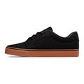 DC Shoes Anvil TX Se M Shoe CHY Herren Hausschuhe, Black Gum - Größe: 38 EU