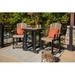 Wildridge Heritage 3 Piece Outdoor Dining Set Plastic in Gray | 36 H x 28 W x 28 D in | Wayfair LCC-170-LIGHT GRAY