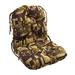 Foundry Select Swivel Rocker Indoor Seat/Back Cushion Polyester in Brown | 6 H x 24 W x 21 D in | Outdoor Furniture | Wayfair