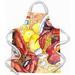 Highland Dunes Lobster Bake w/ Old Bay Seasonings Apron, Nylon in Brown | 27 W in | Wayfair 2D73FDFCCA8E4ADDB7449D749A704579